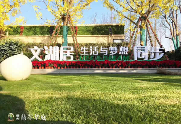 恒大房地產(chǎn)廣告落地字設(shè)計(jì)制作加工效果展播